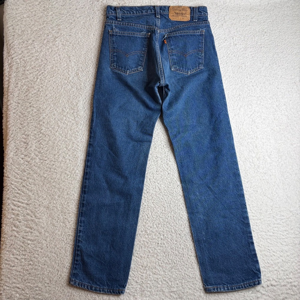 Vintage Levis 505 Orange Tab Jeans Men 32x30 (30x30) Blue Made in USA 20505-0217